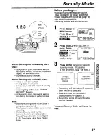 Preview for 37 page of Quasar Palmcorder VM-L459 User Manual