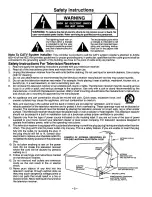 Предварительный просмотр 2 страницы Quasar SP-2019D User Manual