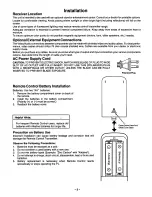 Preview for 5 page of Quasar SP-2019D User Manual