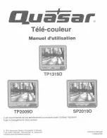 Preview for 17 page of Quasar SP-2019D User Manual