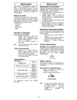 Preview for 8 page of Quasar SP-2023D User Manual