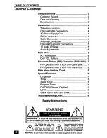 Предварительный просмотр 2 страницы Quasar SP-2723 User Manual