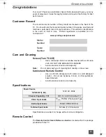 Preview for 3 page of Quasar SP2724, SP2724U Operating Instructions Manual