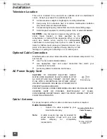 Preview for 4 page of Quasar SP3234, SP3234U Operating Instructions Manual