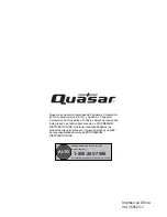 Предварительный просмотр 45 страницы Quasar SQ3202 Instruction Manual