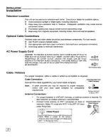 Предварительный просмотр 5 страницы Quasar SR5143 Operating Instructions Manual