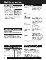 Preview for 4 page of Quasar V V-1303A Operating Instructions Manual