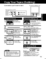 Preview for 13 page of Quasar V V-1303A Operating Instructions Manual