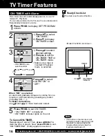 Preview for 16 page of Quasar V V-1303A Operating Instructions Manual