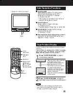 Preview for 23 page of Quasar V V-1303A Operating Instructions Manual