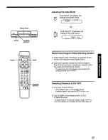 Preview for 17 page of Quasar VHQ-720 User Manual