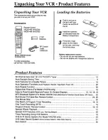 Предварительный просмотр 4 страницы Quasar VHQ-730 User Manual