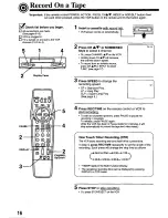 Предварительный просмотр 16 страницы Quasar VHQ-820 User Manual