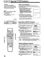 Предварительный просмотр 26 страницы Quasar VHQ-820 User Manual