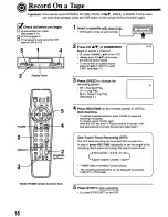 Preview for 16 page of Quasar VHQ-840 User Manual