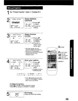 Предварительный просмотр 25 страницы Quasar VV-1300 User Manual