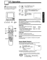 Preview for 11 page of Quasar VV-1307 User Manual