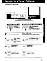 Preview for 27 page of Quasar VV-1309 User Manual