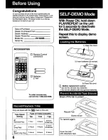 Preview for 6 page of Quasar VV-1330 User Manual