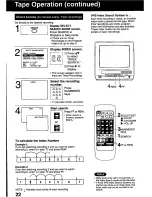 Preview for 22 page of Quasar VV-1330 User Manual