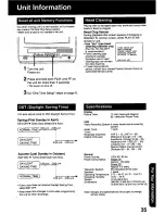 Preview for 35 page of Quasar VV-1330 User Manual