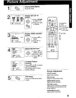 Preview for 9 page of Quasar VV1319W MONITOR/VCR Manual