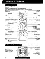 Preview for 42 page of Quasar VV1319W MONITOR/VCR Manual