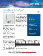 Preview for 1 page of Quatech ABDG-SE-DP101 Specifications