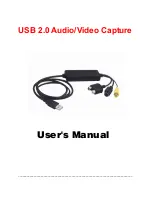 Quatech Audio/Video Capture USB 2.0 User Manual preview