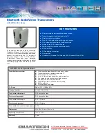 Quatech AVD-WLRS-500 Specifications preview