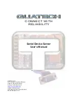 Quatech Device Server User Manual preview