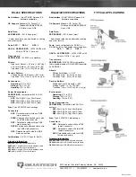 Предварительный просмотр 2 страницы Quatech DSP-100 Specifications