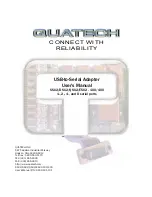 Preview for 1 page of Quatech DSU2-100 User Manual