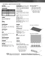 Предварительный просмотр 2 страницы Quatech ESU-100-EMB Specifications