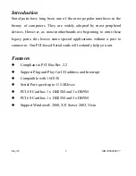 Preview for 2 page of Quatech HS-PCI-100 User Manual