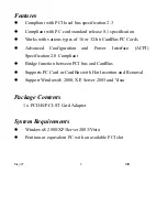 Preview for 2 page of Quatech PCD-B/UPCI-E User Manual