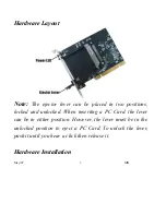 Preview for 3 page of Quatech PCD-B/UPCI-E User Manual