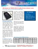 Quatech PCD-X/U132-E Specifications preview