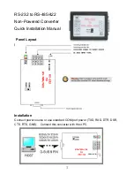 Preview for 1 page of Quatech SS-CVT-500N Quick Installation Manual