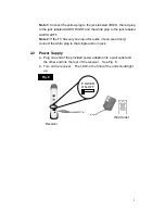 Предварительный просмотр 6 страницы Quatech Wireless A/V Sender 2.4GHz User Manual