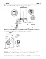 Предварительный просмотр 12 страницы Quatro HU315 SERIES Installation Manual