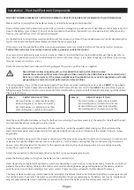 Предварительный просмотр 4 страницы Quattro 600 Electronics Installation Manual, User Information And Troubleshooting