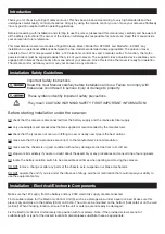 Preview for 5 page of Quattro CM-046 Installation Manual And User Information