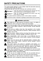 Предварительный просмотр 7 страницы Quattro dp0 User Manual