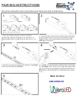 Preview for 4 page of Quattro RazorLED RAZ-WR96 Hook-Up Manual