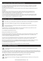 Preview for 17 page of Quattro Titanium EGO400 Installation Manual And User Information