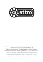 Preview for 22 page of Quattro Titanium EGO400 Installation Manual And User Information