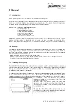 Предварительный просмотр 3 страницы Quattroflow 20kSU Operating And Installation Instructions