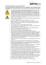 Предварительный просмотр 8 страницы Quattroflow 20kSU Operating And Installation Instructions