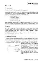 Предварительный просмотр 3 страницы Quattroflow 4400SU Series Operating And Installation Instructions